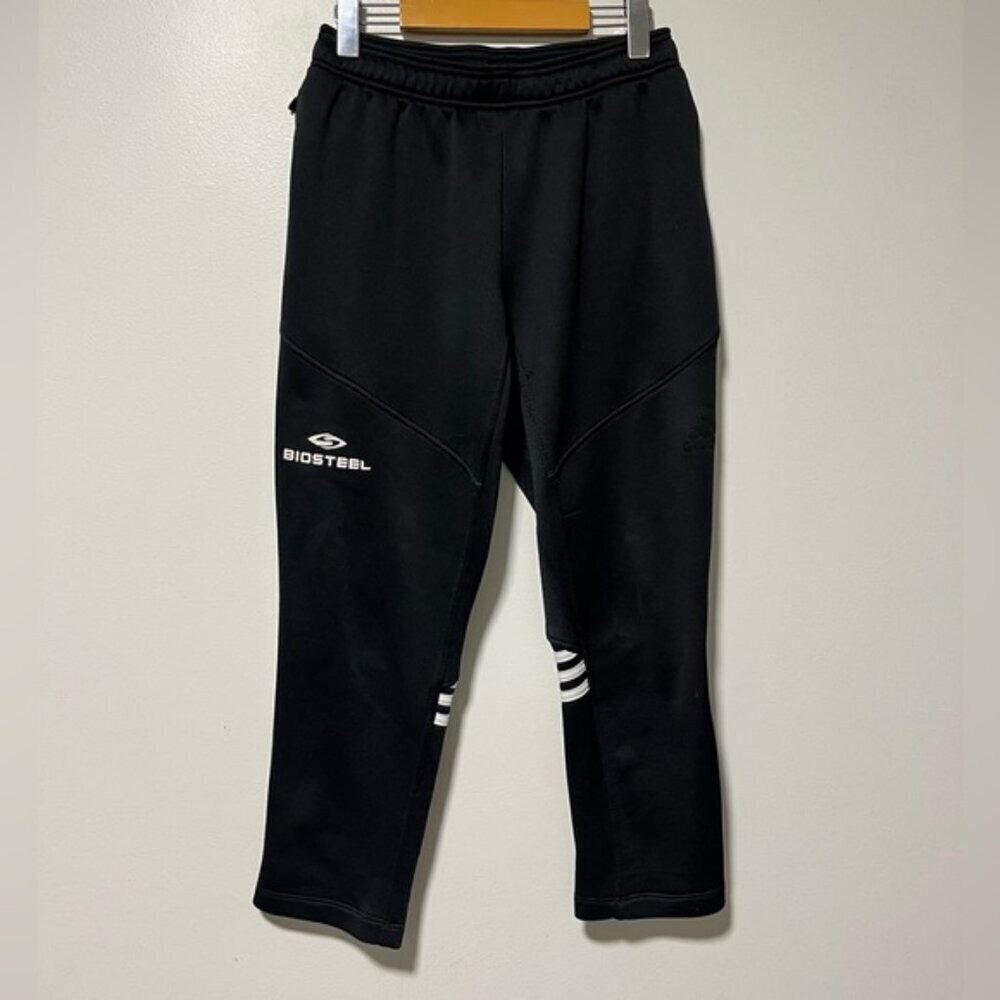 Adidas x BioSteel Women’s Black Cropped Sweatpants – Size Medium